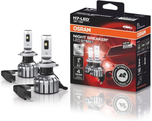 Osram Night Breaker LED izzók Gen 2 - H7-12V/16W - 2 darabos készlet