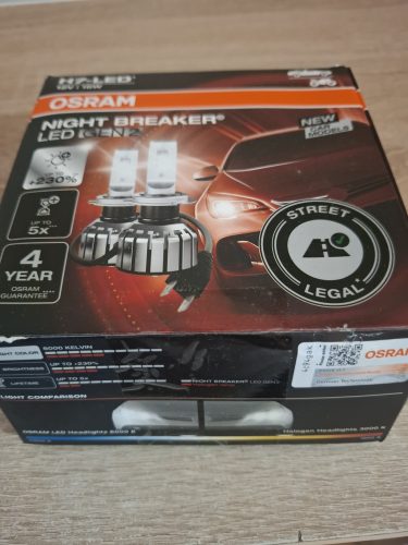 Osram Night Breaker LED izzók Gen 2 - H7-12V/16W - 2 darabos készlet