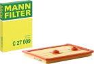 MANN-FILTER C 27 009 légszűrő – személyautókhoz(Audi, VW,Skoda)