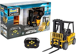 Revell Control 24535 – Távirányítós targonca modell fekete-sárga, 1:16