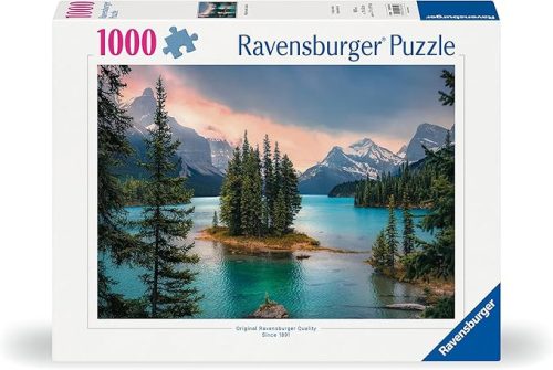 Ravensburger 1000 darabos puzzle – Kanada, Maligne-tó (Maligne Lake, 14 éves kortól)