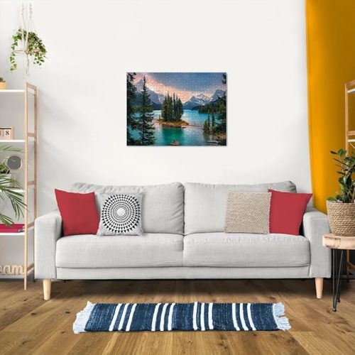 Ravensburger 1000 darabos puzzle – Kanada, Maligne-tó (Maligne Lake, 14 éves kortól)