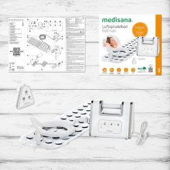   Medisana BBS légbuborékos szőnyeg aromaadagolóval és pezsgőfürdőszőnyeggel- 1x használt, csomagolás sérült