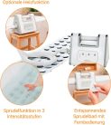 Medisana BBS légbuborékos szőnyeg aromaadagolóval és pezsgőfürdőszőnyeggel- 1x használt, csomagolás sérült