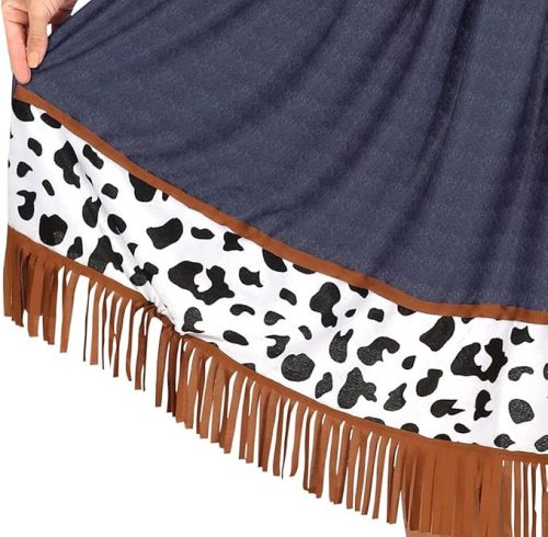FIESTAS GUIRCA Texas Cowgirl jelmez – Női farsangi, karneváli ruházat(L-es méret)