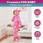 Vcumter gyerekeknek szánt unicorn onesie pizsama (140 -es méret)-Gyári csomagolás nélkül
