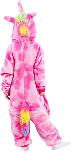 Vcumter gyerekeknek szánt unicorn onesie pizsama (140 -es méret)-Gyári csomagolás nélkül
