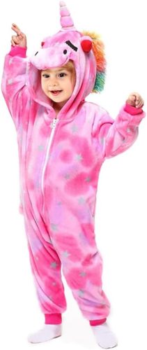 Vcumter gyerekeknek szánt unicorn onesie pizsama (140 -es méret)-Gyári csomagolás nélkül