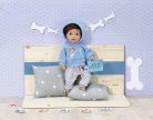 Zapf Creation Dolly Moda 871324 sportöltözék kék kapucnis pulóverrel és szürke nadrággal 43 cm-es babákhoz