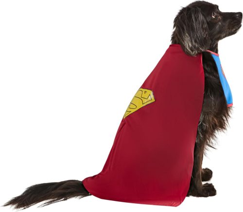 Rubie's 887892M – Hivatalos Superman kutyajelmez (kék/piros, M-es méret)