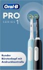 Oral-B Pro Series 1 elektromos fogkefe,, dupo szett kék/fekete