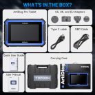 TOPDON ArtiDiag Pro OBD2 szkenner diagnosztikai eszköz, kétirányú szkennelő eszköz ECU kódolással, 35+ szolgáltatás, VAG vezérelt, FCA SGW, Can FD DoIP/teljes rendszerdiagnosztika
