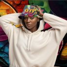 MILAKOO 90‑es évek retro bohókás visszafordítható Eimer‑Hut (bucket hat) – vintage mintás uniszex parti- és utcai kalap