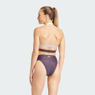 adidas női Sportswear colorblock bikini – Aurora Black / Preloved Fig, XL méret