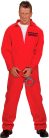 WIDMANN MILANO Party Fashion - Rab jelmez overall és bilincs Rab fegyencnek(M-es méret)