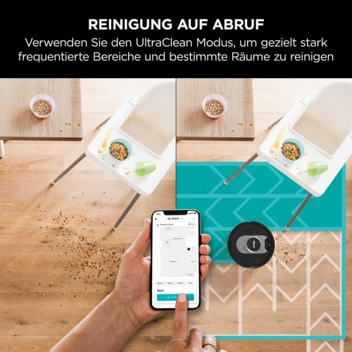 Shark AI 360 robotporszívó [RV2500SEU] Önürítő, antiallergén