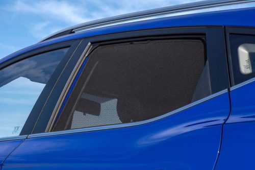 CAR SHADES Set (hátsó oldalsó ajtókhoz) kompatibilis a Skoda SuperB III Kombi 2015-2023 modellekkel (2 darabos) - Egyedi tervezésű napellenzők autókhoz, fekete