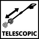 Einhell GC-CC 18 Li-Solo Akkus fugatisztító (3424050) (Akku és töltő nélkül)