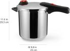 Amazon Basics rozsdamentes acél kukta,  9 literes