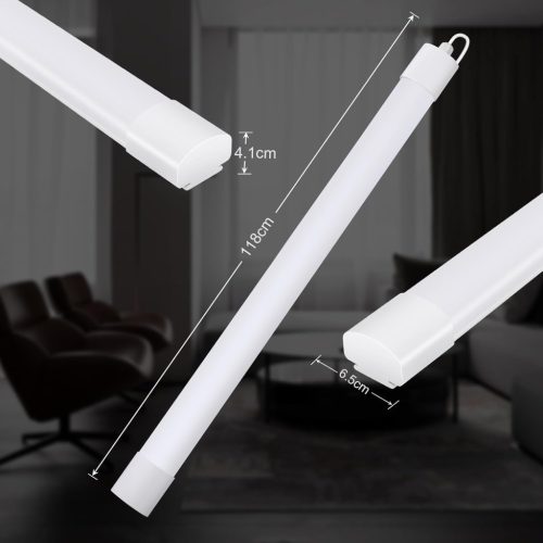 IEGLED LED  világítás 120 cm, Mennyezeti lámpa LED cső 36 W 4000 LM, IP65