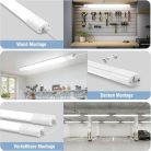 IEGLED LED  világítás 120 cm, Mennyezeti lámpa LED cső 36 W 4000 LM, IP65