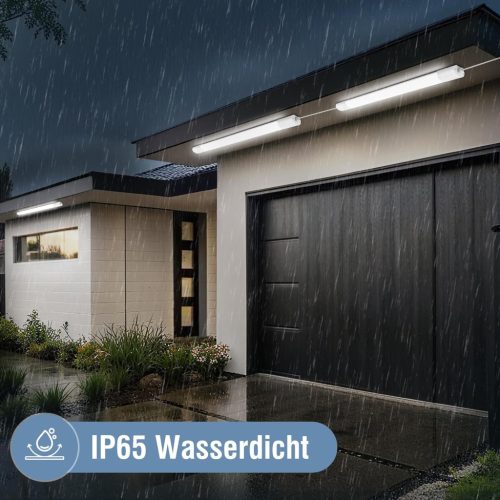 IEGLED LED  világítás 120 cm, Mennyezeti lámpa LED cső 36 W 4000 LM, IP65