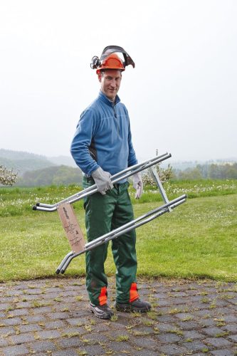 wolfcraft SB 60 Saw Buck I 5119000 I A hordozható és kompakt fűrészbak tűzifához Csomagolássérült