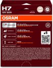 OSRAM NIGHT BREAKER LASER H7, +150%-kal több fény, halogén fényszóróizzó, 64210NL-HCB, 12 V-os autóba, dupla doboz