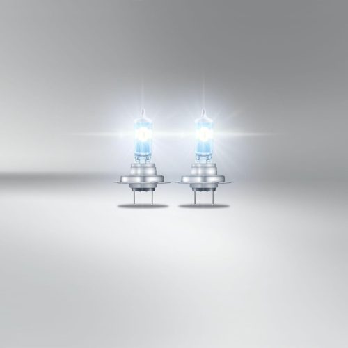 OSRAM NIGHT BREAKER LASER H7, +150%-kal több fény, halogén fényszóróizzó, 64210NL-HCB, 12 V-os autóba, dupla doboz