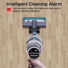 JASHEN intelligens akkumulátoros porszívó, 350 W-os digitális kefe nélküli motor, intelligens szívófunkció