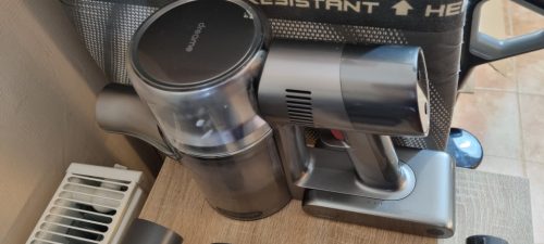 Dreame T20 akkus porszívó, 125 000 fordulat/perc, 25 000 Pa, akkus porszívó, LCD színes kijelzővel, 150 AW, 70 perc