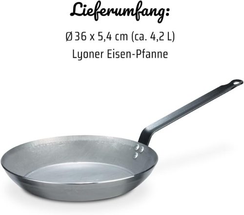 GSW 'Gastro' 860536  Kovácsoltvas  Serpenyő 36 cm