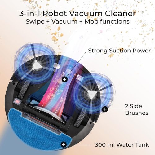 Venga! VG RVC 3000 BK Robot Porszívó