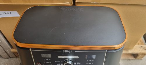 Ninja Foodi MAX DUAL AF400EUCP 2 zónás forrólevegős olajsütő, 9,5 l 