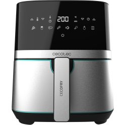   Cecotec Cecofry Full 5500 Pro Forrólevegős sütő 1700W, Fekete-Inox 