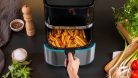 Cecotec Cecofry Full 5500 Pro Forrólevegős sütő 1700W, Fekete-Inox 