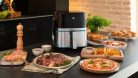 Cecotec Cecofry Full 5500 Pro Forrólevegős sütő 1700W, Fekete-Inox 