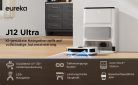 EUREKA J12 Ultra porszívó- és felmosórobot + többfunkciós állomás