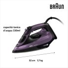 Braun TexStyle 9 SI9661VI gőzölős vasaló FreeGlide 3D technológiával