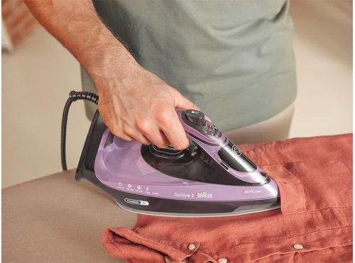 Braun TexStyle 9 SI9661VI gőzölős vasaló FreeGlide 3D technológiával
