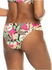 Roxy Beach Classics Cheeky női bikinialsó – pálmamintás, antracit, XS méret