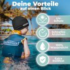 KIDVERSE úszósapka gyerekeknek-fekete(S-es)-Gyári csomagolás nélkül