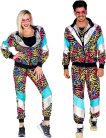 WIDMANN Milano Party divatos ,80-as évekbeli öltözék, sportruha, jelmez(S-es méret)