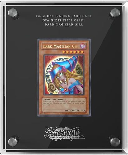 POKEMON Konami Yu-Gi-Oh! egyedi GYŰJTŐI kártya rozsdamentes acélból
