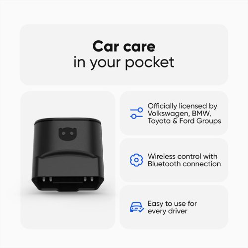 OBDeleven 3 Pro Edition: Professzionális OBD2 diagnosztikai szkennelő eszköz. Következő generációs hibaolvasó eszköz Bluetooth-szal. Android és iOS iPhone készülékekhez