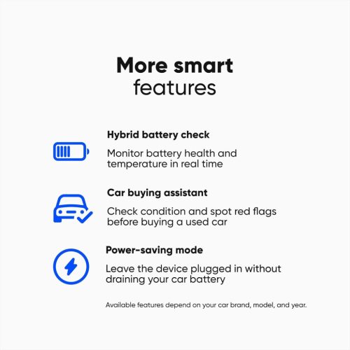 OBDeleven 3 Pro Edition: Professzionális OBD2 diagnosztikai szkennelő eszköz. Következő generációs hibaolvasó eszköz Bluetooth-szal. Android és iOS iPhone készülékekhez