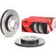 Brembo 08.N123.11 hátsó féktárcsa UV-védelemmel – 2 darabos szett,(Fiat,Dodge,Chrysler,VW)