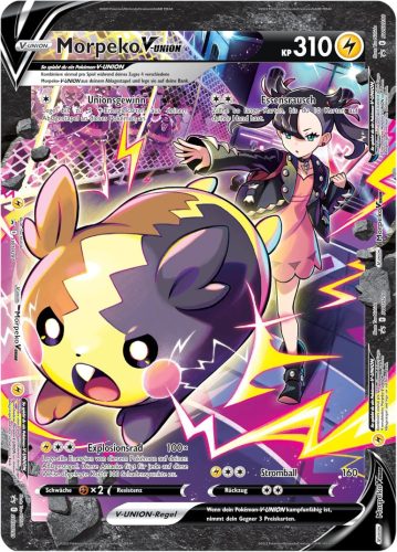 Pokémon TCG: Crown Zenith Morpeko V-Union Premium Collection kártya készlet-Német versio