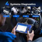 TOPDON Továbbfejlesztett AD600S OBD2 Szkenner, Diagnosztikai Eszköz, ABS SRS Váltó Motorkód Olvasó, 9 Visszaállítási Szolgáltatás, Olaj/Fék/BMS/SAS/DPF/TPMS/ETS Visszaállítás, Befecskendező Kódolás, Élettartam Ingyenes Frissítés