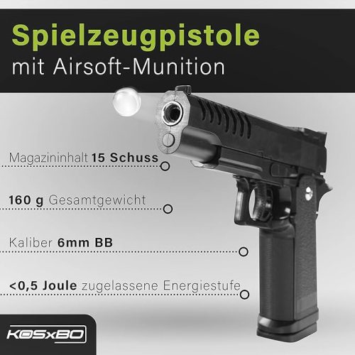 KOSxBO® Elite gyerek  játékpisztoly-jelmez kiegészítő